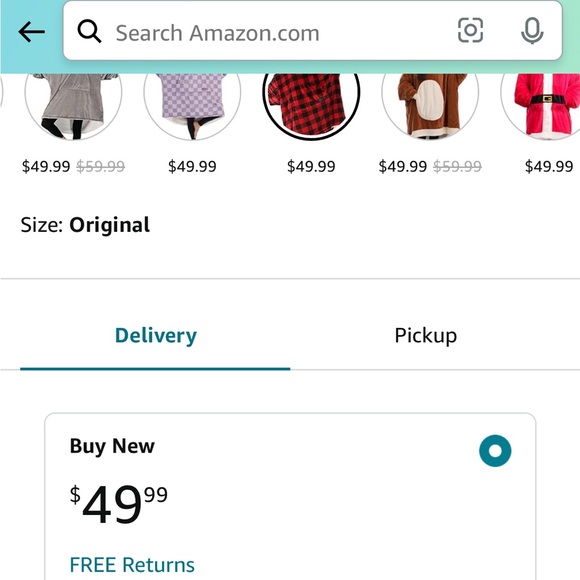 Like new Comfy wearable blanket. Perfect condition, Never worn, OS fits all - Picture 4 of 4